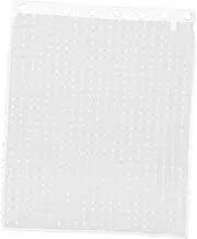 CVUTOVO Sheer Gauze Curtain with Pom Dots Light Filtering Drapes for Bedroom Living Room and Kitchen Soft Rustic Design White Sheer Window Treatment