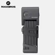 ROCKBROS Bicycle Folding Lock Fingerprint Bluetooth Keyed Bike Lock Safety