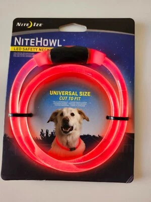 NiteHowl Led Safety Necklace Universal Size Cit To Fit Glow Or Flash