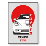 Japan Sport Car Wall Art Poster Modern Canvas Printing Room Home Decor 40x60cm R