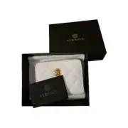 VERSACE La Medusa leather wallet Never worn, with tag Beige, Leather, New