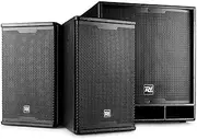 Power Dynamics PD1800 Active PA Speaker Kit 18" Subwoofer with Pair of 10" Tops