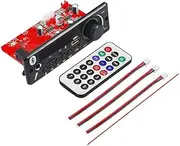ISTOVO 160W Amplifier Bluetooth 5.0 DIY MP3 Decoder Board Audio Player 12V MP3 Player Car FM Radio Module TF USB Mic Record(B)