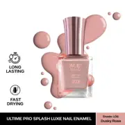 Faces Canada Ultime Pro Splash Luxe Nail Enamel - Dusky Rose L08 (12ml)
