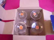 {BOX SET OF 4} Towle Crystal (Leyland) 7 1/2" WINE GLASSES NIB