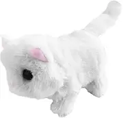 Robot Cat | Realistic Electronic Pets,Cute Animals Toys for Daughter Girls Boys Son Mother's Day Thanksgiving Valentine's Day Family Home Offices