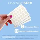 Hydrocolloid Pimple Patches, Miracle Acne Patch Invisible Spot Cover (108 Count)