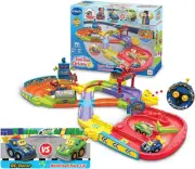 VTech Toot-Toot Drivers Super Circuit RC Raceway Set with Remote Control