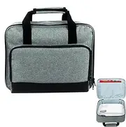 Portable Projector Travel Bag - Lightweight Scratch Resistant Stand | Compact Case with Accessories Storage Pockets, Fits Most Projectors, Ideal for Protect