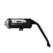 Exhaust Pipe Assembly for Chinese 150cc-200cc Go Karts, ATVs, UTVs, Dune Buggies