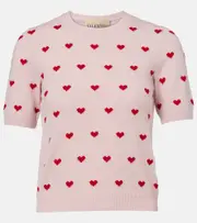 [Valentino] Valentino Virgin wool top AU 14 pink