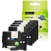 5PCS Compatible Label Maker Tape 12mm for Brother P-Touch TZ-234 TZe-234 PT-D210