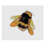 2 x 'Bumble Bee ' Microfibre Lens / Glasses Cleaning Cloths (LC00020757)