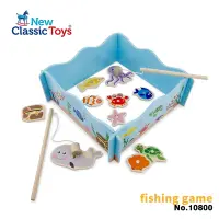 在飛比找Yahoo奇摩購物中心優惠-【荷蘭New Classic Toys】 寶寶木製釣魚遊戲-