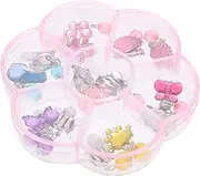[VERDANVERSE] Adorable Cartoon Ear Clip for Safe Comfortable Earrings Easy to Wear Environmental Protection Material for Dressing Up No Piercing Required