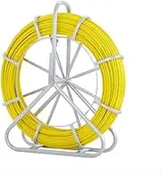 100M6MM Fish Tape Puller Fiberglass Wire Cable Running Duct Rodder