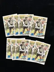 25 Card Lot 2023 Donruss Football Rated Rookie cards Isaiah Foskey #373