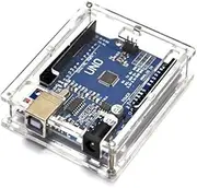 Gikfun Uno R3 Case Enclosure Transparent Clear Computer Box Compatible with Arduino UNO R3 EK1642