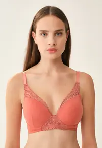 在飛比找ZALORA購物網優惠-Coral Bustier, Non-Padded, Und