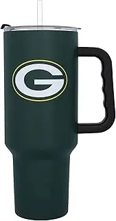 logobrands Green Bay Packers 40oz. Travel Tumbler with Handle