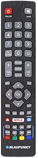 BLF/RMC/0011 Remote Control Compatible with Blaupunkt Smart Full HD TVs with NETFLIX, YouTube and 3D Buttons 40/233M-GB-5B2-FEGQPX 40133M 40138MGB11B4FEGPX 40148M 40148O 40148OGB11BFEGP