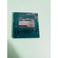 在飛比找蝦皮購物優惠-筆記本電腦 CPU i7-4810MQ i7-4600M i