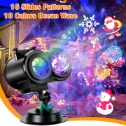 Halloween Projector Light, Christmas Projector Outdoor, 16 PCS Slides Patterns