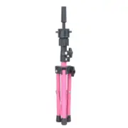 Wig Stand Tripod Metal Wig Mannequin Head Tripod Stand for Hairdressing Training