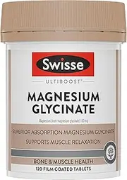 Swisse Ultiboost Magnesium Glycinate 120 Tablets