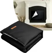 Fireplace Cover 45 X 34 in Magnetic Blanket Fireplace Draft Cover Fireplace NEW