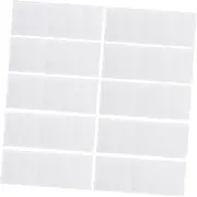 KALLORY 1set Self Adhesive Necklace Display Pouches Transparent Jewelry Card Bags for Earrings and Necklaces for Present Packaging and Organizing 100pcs