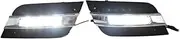 LED DRL Daytime Running Light Front Fog Lamps Assembly Accessories Compatible with Mercedes Benz ML350 2009 2010 2011