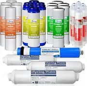 iSpring F28K75 3 Year Replacement Filter Set for 6-Stage Alkaline Reverse Osmosis Water Filter