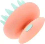 BATHVEVE Silicone Shampoo Brush Scalp Massager Tool Soft Bristles for Gentle Scalp Massage Ergonomic Design for Comfort Travel Friendly Haircare Tool Suitable for All Hair