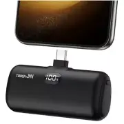 Tough On Mini Portable Charger 5000mAh Power Bank USB C Charging