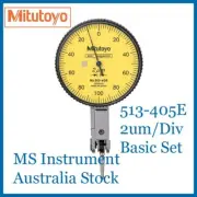 Genuine NEW Mitutoyo 513-405E 2um Dial Test Indicator Basic Set Australia Stock