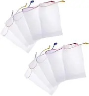 MERRYHAPY Handmade Soap 20pcs Cleansing Foaming Nets Net for Soap Saver Pouch High Absorption Easy to Use Random Color