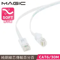 在飛比找PChome24h購物優惠-Cat.6 超薄 Hight-Speed 網路線 - 30M