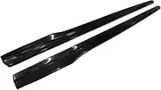 Compatible for 3 Series 4 Series F30 F35 F32 F33 F36 2014-2022 ABS Bright Black Car Bumper Lip Side Skirt Spoiler Cover