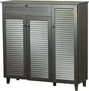 Freestanding Household Doorway Shoe Cabinet Wood Shoe Storage Cabinet Shoe Cupboard