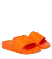 [Versace Kids] Versace Kids Medusa rubber slides UK 9 orange