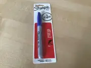 Vintage Sharpie Fine Blue Permanent Marker The Original - New In Package