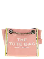 [Marc Jacobs] Marc Jacobs-The Denim Chain Crossbody Tote Borse A Tracolla Rosa-Donna OS