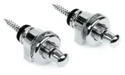 Schaller S-Locks Security Strap Locks - Chrome (4-pack) Bundle