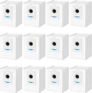 [Rediboom] Pack of 12 Disposable Vacuum Cleaner Bags Compatible with Ecovacs Deebot X2 Omni Robot Vacuum Cleaner, X2 Pro/DEX86 Antibacterial Replacement Vacuum Cleaner Bags Replacement Parts