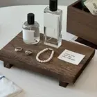 Square Jewelry Storage Tray Rack Retro Key Rack Entrance Home Decoration
