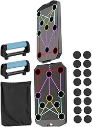Pushup Board | Abdominal Exercise Stand System - Multifunctional Pushup Bar, Folding Chest Muscle Workout Equipment for Home