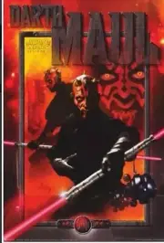 Vintage 1999 Star Wars Ep. 1 At A Glance 24x36 Poster 1800 SW Darth Maul