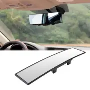 300MM Interior Convex Clip On Rear Black Mirror View HD Universal Lens Day Night