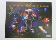 Lost in Space Sega Pinball Arcade Game Trans lite Decal for backbox. Free Ship